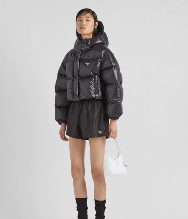 【프**】24FW 리나일론 구스 숏 패징