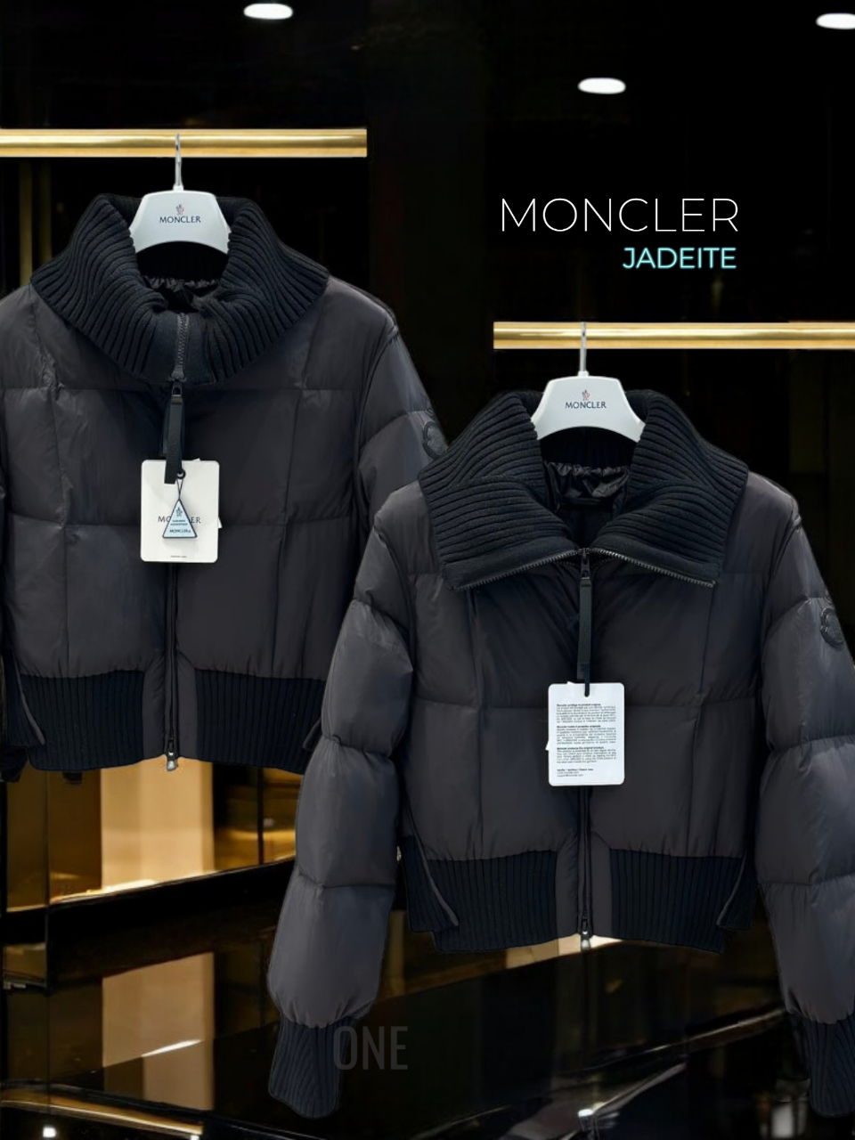 몽클레어 Jadeite 쇼트 다운 재킷