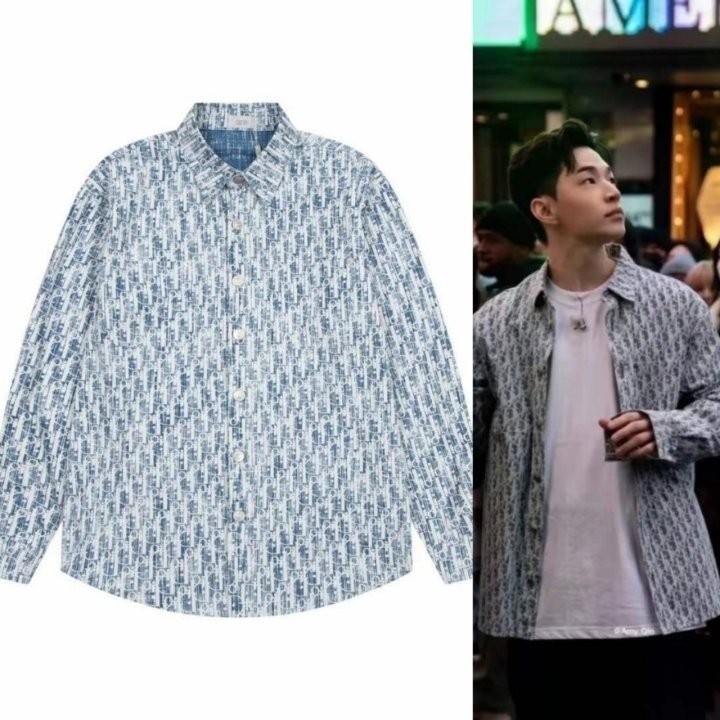 €name : 25SS 디* 오블리크 셔츠