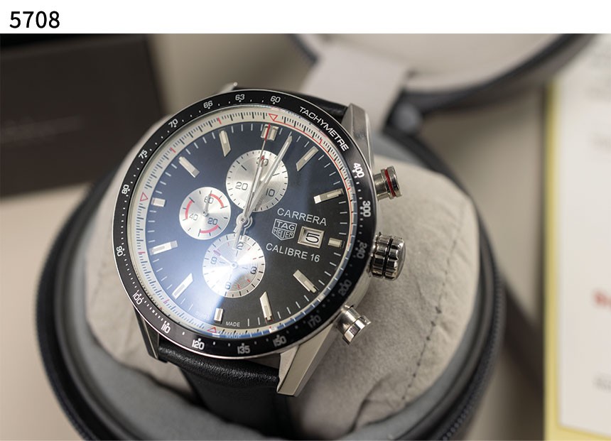 [TAG Heuer] 수입프리미엄급 태그호이어 까레라 칼리버16 크로노그래프 블랙