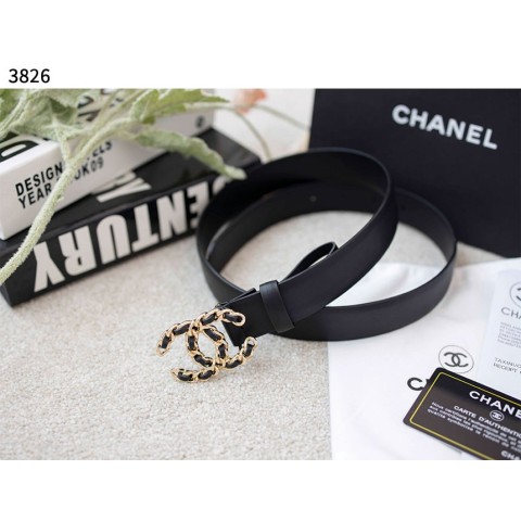 [CHANEL] 샤넬 수입고급 CC체인 버클벨트