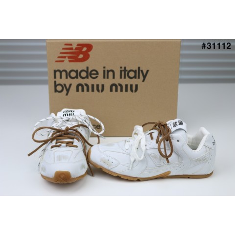 [MIUMIU] 미우미우 X 뉴발란스 530 SL 블리치드 스니커즈