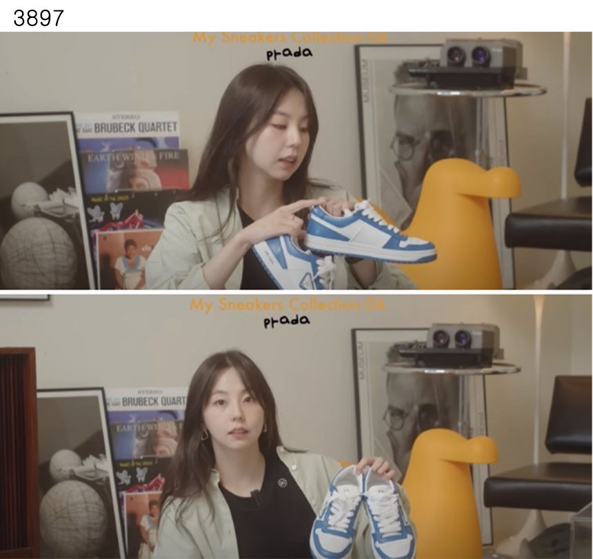 [PRADA] 수입프리미엄급 프라다 다운타운 레더 스니커즈 정품급