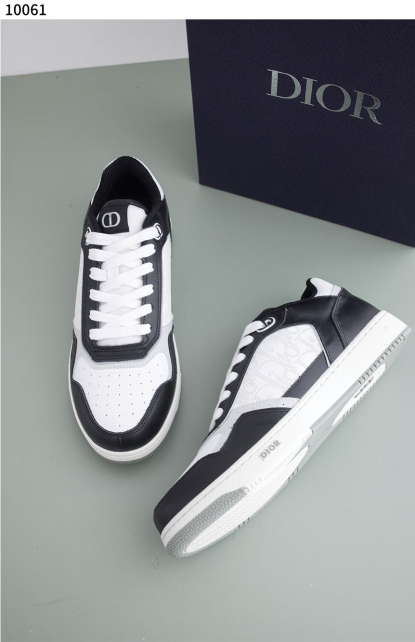 [Christian Dior] 디올 B27 로우탑 스니커즈 스무스 카프스킨