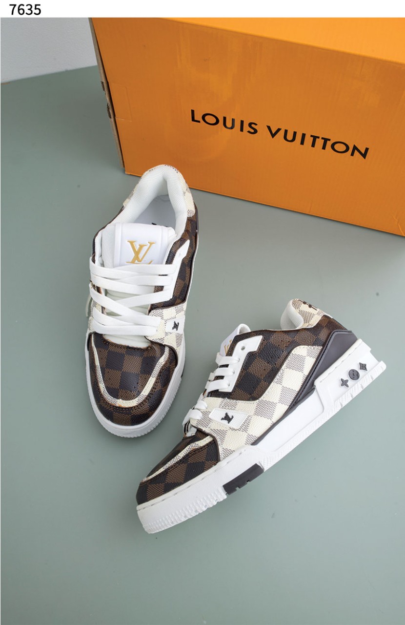 [Louis Vuitton] 루이비통 LV 트레이너 다미에 에벤 스니커즈