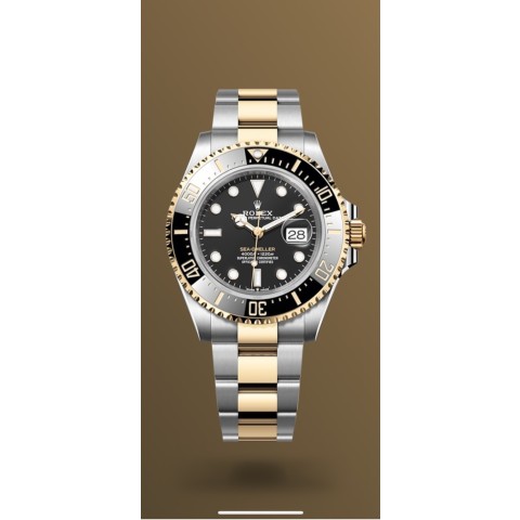 로렉스(ROLEX)씨-드웰러(sea-Dweller) 오이시터스틸 옐로우 골드 콤비