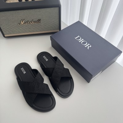 디  오블리크 알리아스 자카드 슬리퍼