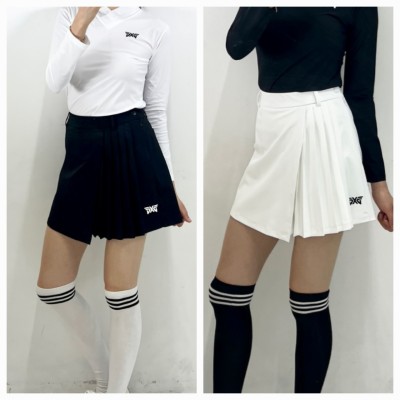 P 반주름 랩스커트 반바지