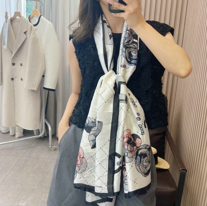 까멜리아 코코리프 스카프