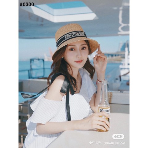 [DIOR] 크리스찬 디올 리조트 버킷햇 58