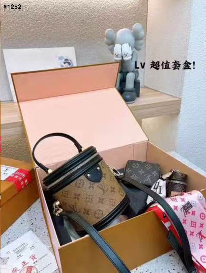 [LOUIS VUITTON] 루이비통 깐느 버킷백 3종 셋