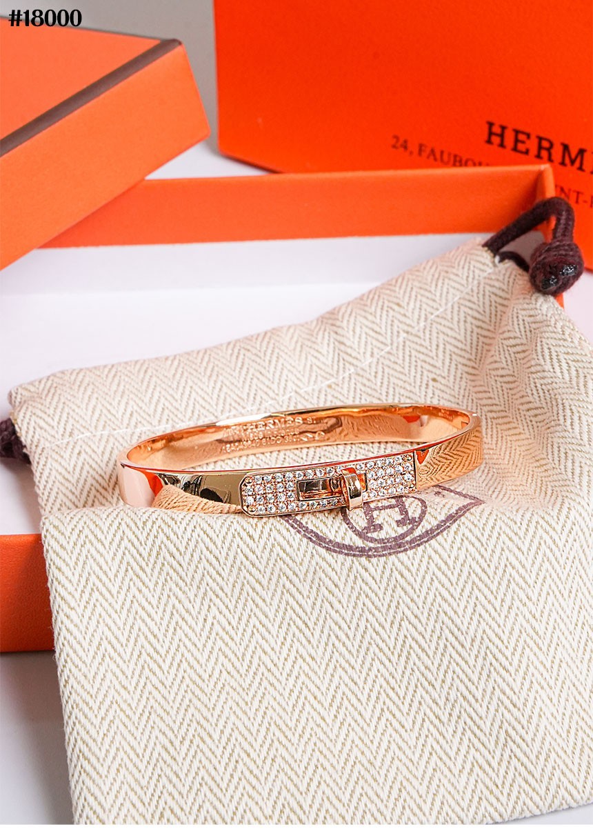 [HERMES] 에르메스 켈리 다이아몬드 셋팅 브레이슬릿