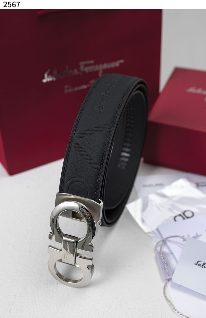 [Salvatore Ferragamo] 수입프리미엄급 간치니 고급소가죽 자동벨트