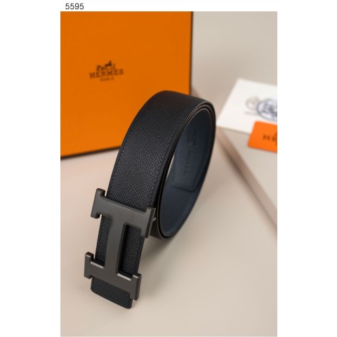 [HERMES] 수입프리미엄급 H 벨트 버클 & 리버서블 가죽 스트랩 양면벨트